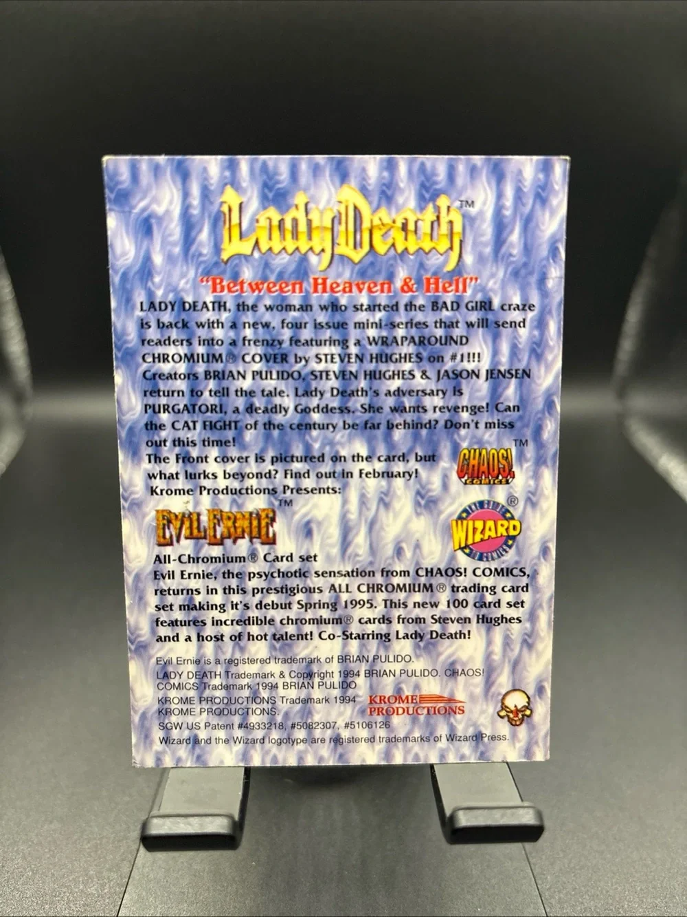 Krome Productions Lady Death #1 Between Heaven & Hell 1994
